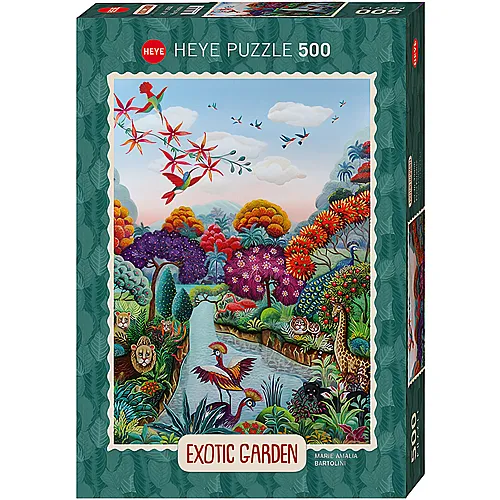 Heye Puzzle Exotic Garden Plant Paradise (500Teile)