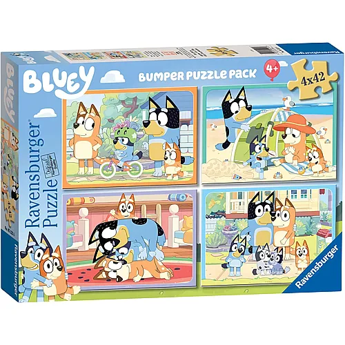 4in1 Bluey 42Teile