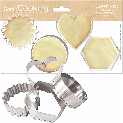 ScrapCooking Set Ausstecher - 4 Teile