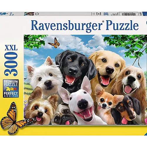Ravensburger Puzzle Delighted Dogs (300XXL)