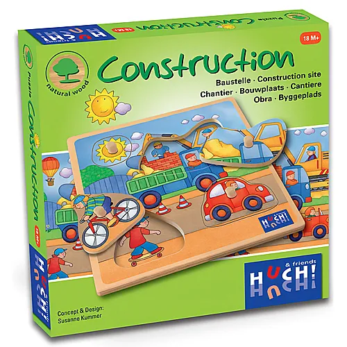 HUCH Holzpuzzle Construction
