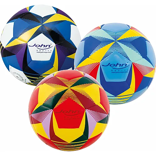 John Fussball Fighter Gr. 5 ass. 3-fach ass., � 22 cm, 260-280 g