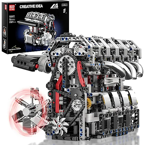 Mould King Engines L4 Motor 10087