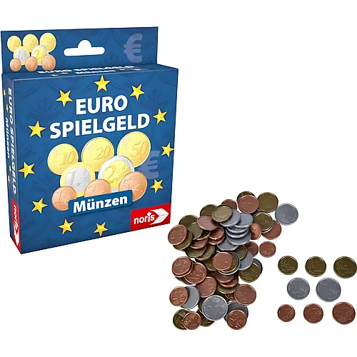 Noris Euro Spielgeld Mnzen