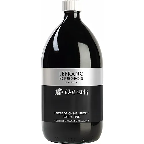 Lefranc Bourgeois Lfb Nan King Zeichentusche 1000ml Flasche - Schwarz