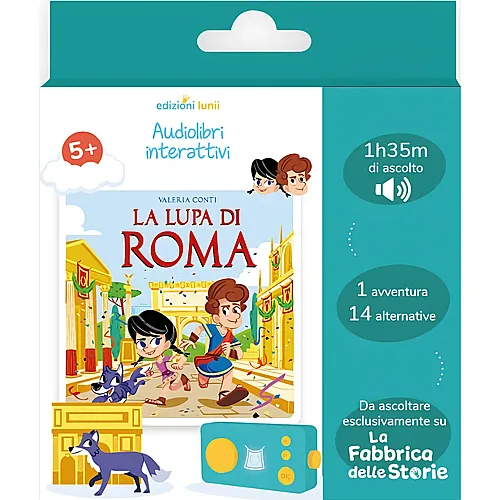 Lunii Audiolibro Interattivo LA Lupa DI Roma