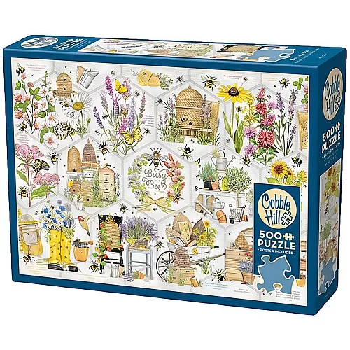 Cobble Hill Puzzle Fleissige Bienen (500Teile)