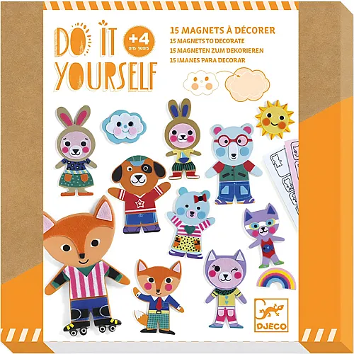 DIY - Funky Magnet Familie
