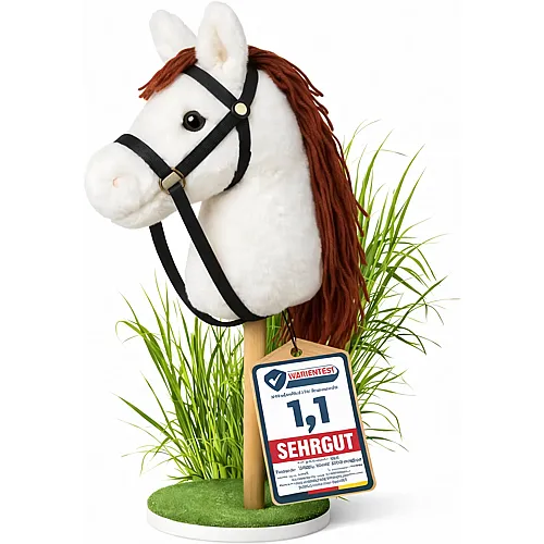 Zenovia Tournament-ready Hobby Horse White