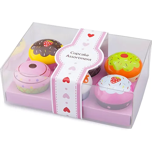 New Classic Toys Bon Appetit Cupcakes in Geschenkbox (6Teile)
