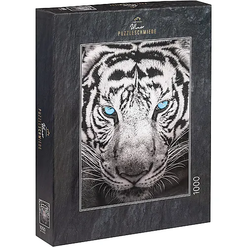 Ulmer Puzzleschmiede Majest�tischen Tiger in Nahaufnahme - 1000 Teile