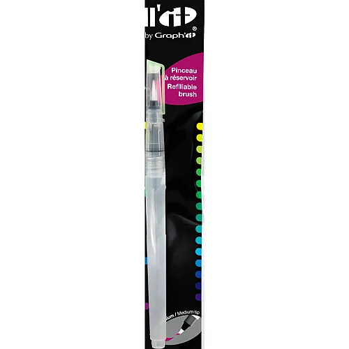 Graph'it Fill’it Pinceau A Reservoir Rechargeable Pointe Medium