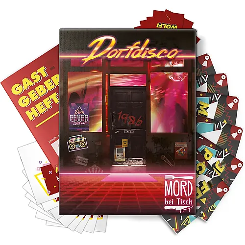 Murder Mystery Dinner at Home - The Village Disco Case