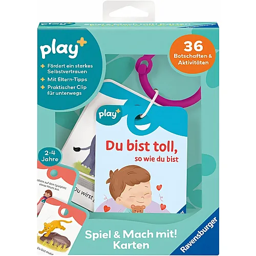 Spiel und Mach mit Karten:  Du bist toll, so wie du bist