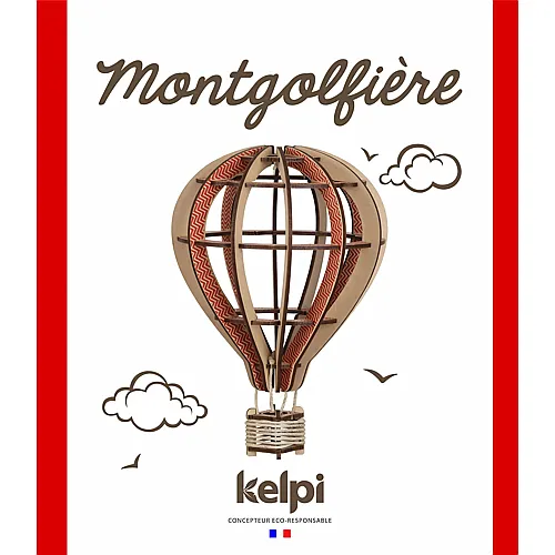 Kelpi Luftballon Rot (fr-en-es-it-dk-nl)