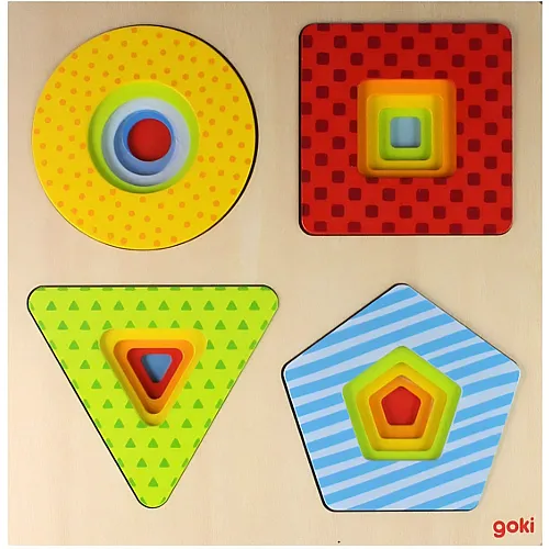 Schichtenpuzzle Formen 16Teile