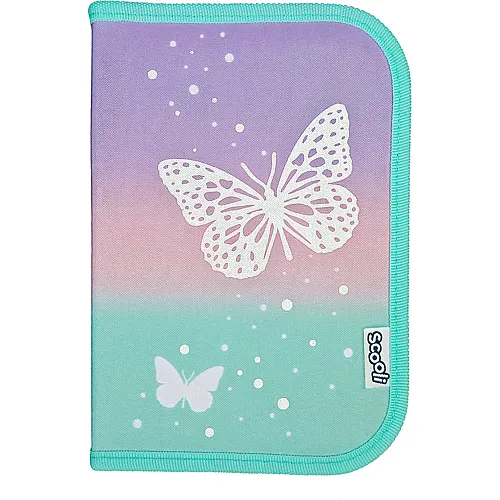 Scooli Sch�leretui gef�llt Butterfly Wishes