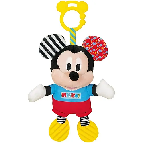 Pl�sch Mickey mit Beissring 27cm