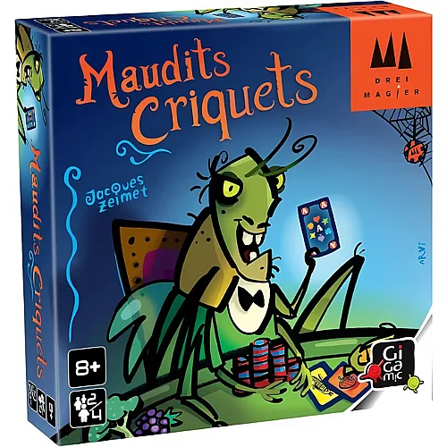 Drei Magier Spiele Maudits Criquets (FR)