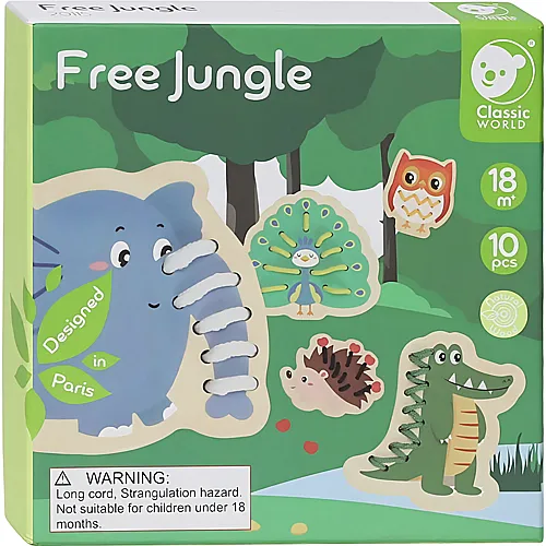 Classic World F�delpuzzle Dschungel