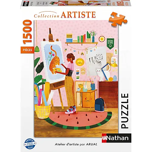 Artist's Studio - Laura Lhuillier 1500Teile