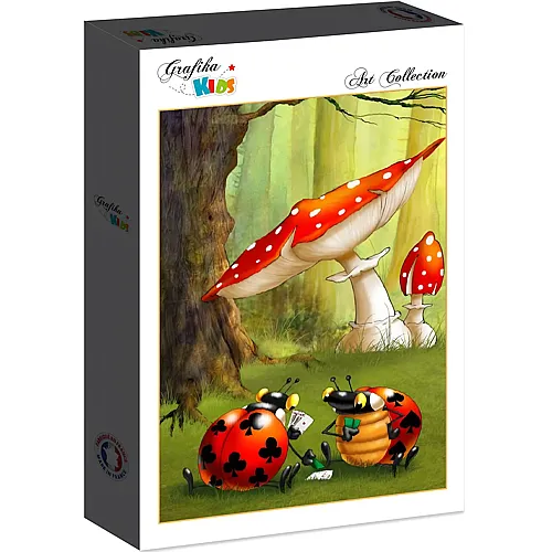 Grafika Puzzle Art Collection Fran�ois Ruyer Grafika Kids Poker - 12 Teile
