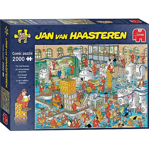 Jumbo Puzzle Jan van Haasteren Die Handwerksbrauerei (2000Teile)