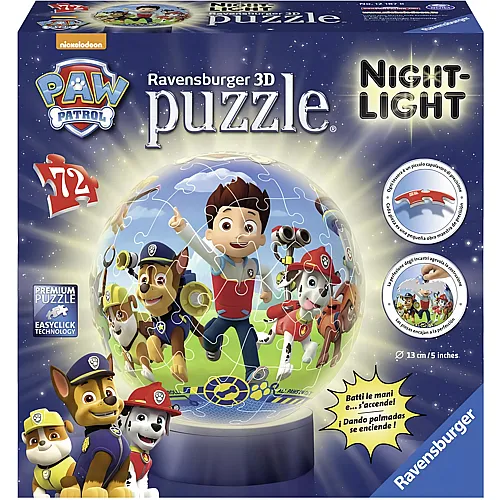 Ravensburger 3D Puzzle mit LED - Paw Patrol