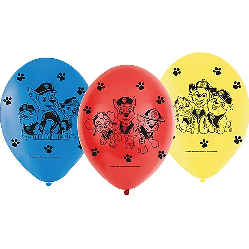 Amscan Heroes Paw Patrol Ballone (6Teile)