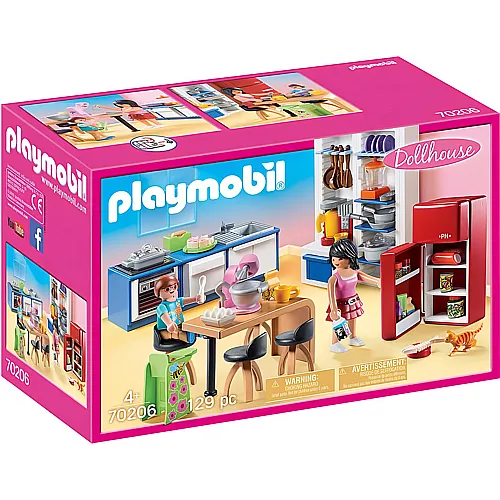 PLAYMOBIL Dollhouse Familienkche (70206)