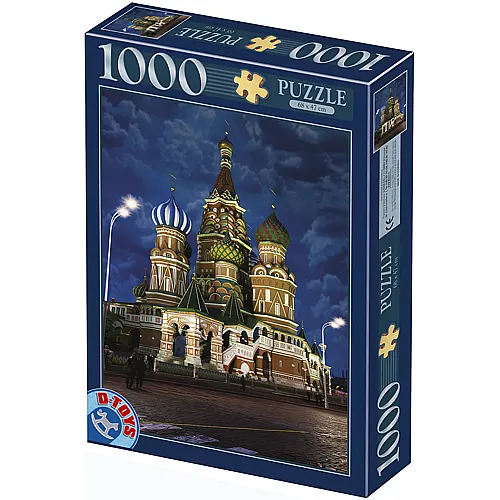 DToys Basilius-Kathedrale in Moskau - 1000 Teile