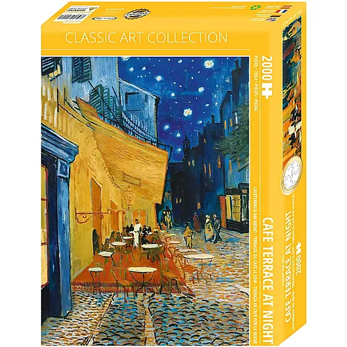 Caf�terrasse am Abend - von Van Gogh 2000Teile