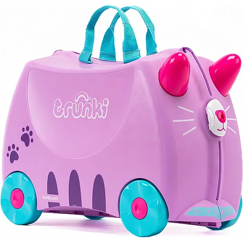 Kinder-Trolley Cassie Katze Lila