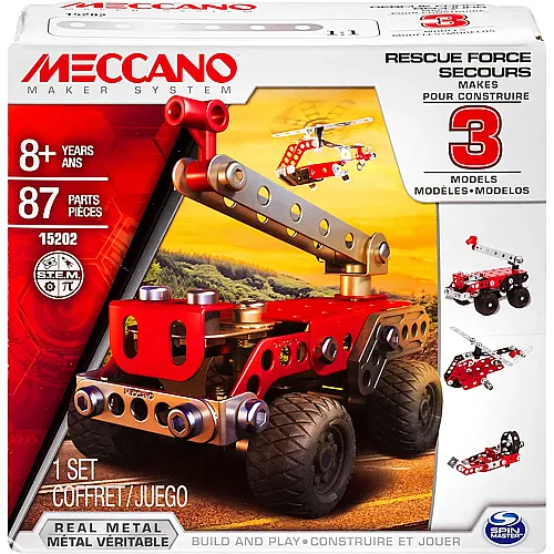 Rescue Force, 3 Modelle Fire Truck