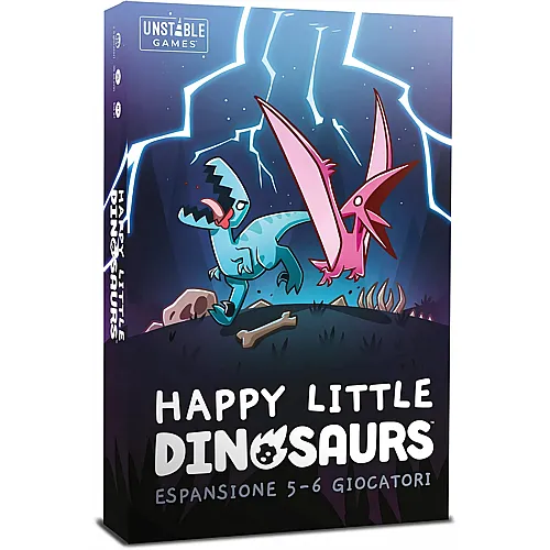 Happy Little Dinosaurs Espansione 5-6 Giocatori - Italiano