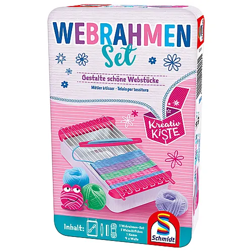 Webrahmen-Set in Metalldose