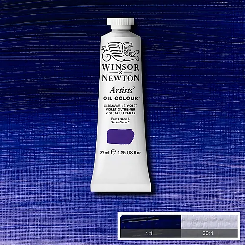 Winsor & Newton W&n Artists' Ölfarbe 37ml Tube Ultramarinviolett