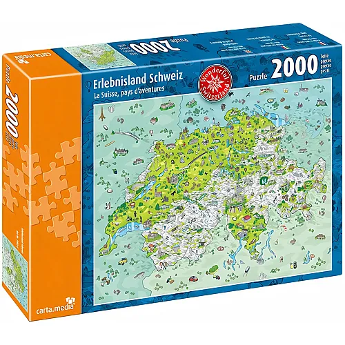 Erlebnisland Schweiz - 2000 Teile