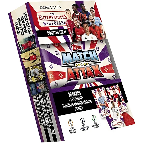 Topps Match Attax Booster Tin Magicians Season 2024/25 - English