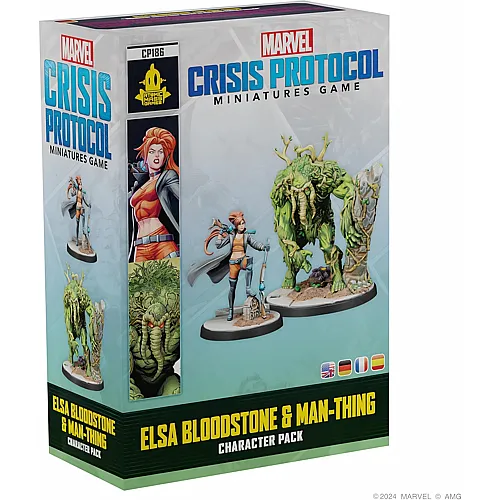 Atomic Mass Games Marvel Crisis Protocol Elsa Bloodstone & Man-thing (mult)