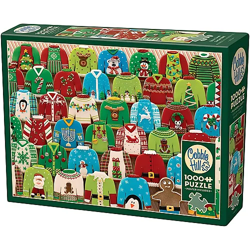 Cobble Hill Puzzle Ugly Xmas Sweaters (1000Teile)
