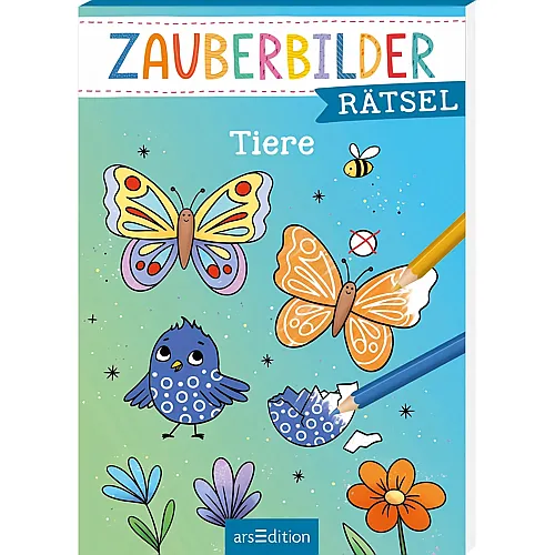 ars Edition Zauberbilder-R�tsel: Tiere