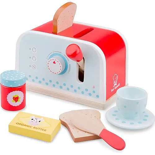 New Classic Toys Bon Appetit Toaster-Set Rot