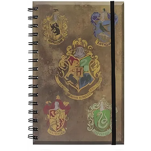 Out of the Blue Harry Potter Notizbuch A5-Format, mit X-Blatt liniert