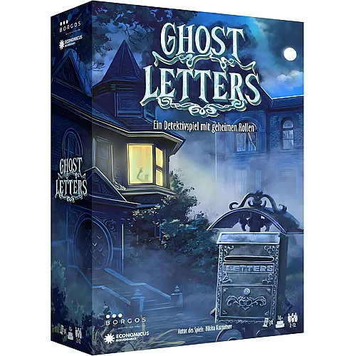 Borgos Ghost Letters - Ein Detektivspiel mit geheimen Rollen - Deutsch
