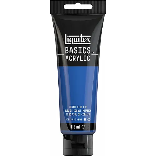 Liquitex Lqx Basics Acrylfarbe 118ml Tube Kobaltblau Farbton
