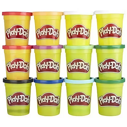 Play-Doh Winterfarben (12x112g)