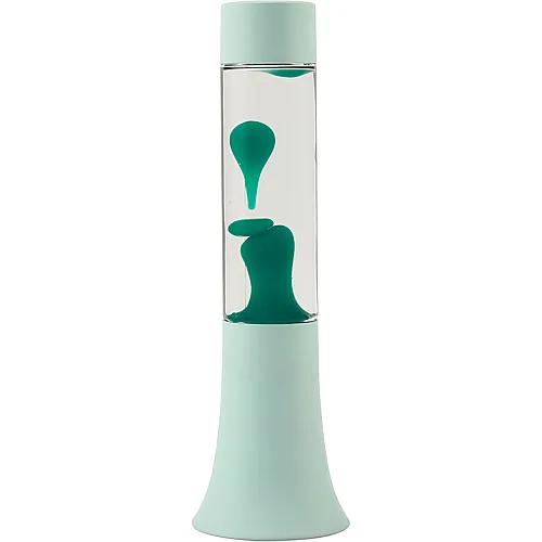 Fl�ssige Lavalampe Pastel Grun Flared - 40 cm