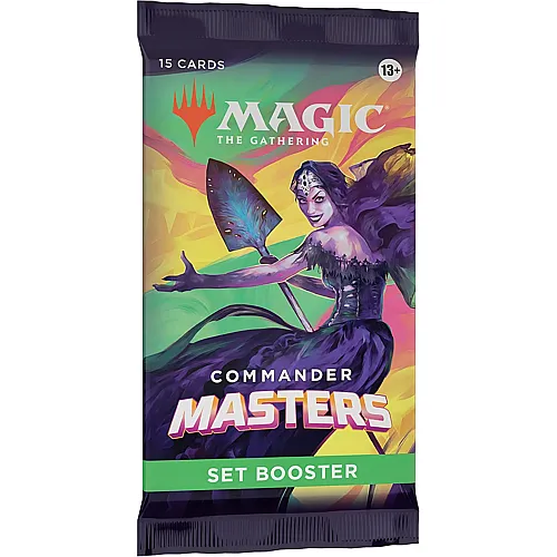 Magic The Gathering Commander Masters Set Booster - Englisch
