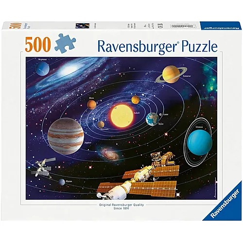 Unser Sonnensystem 500Teile